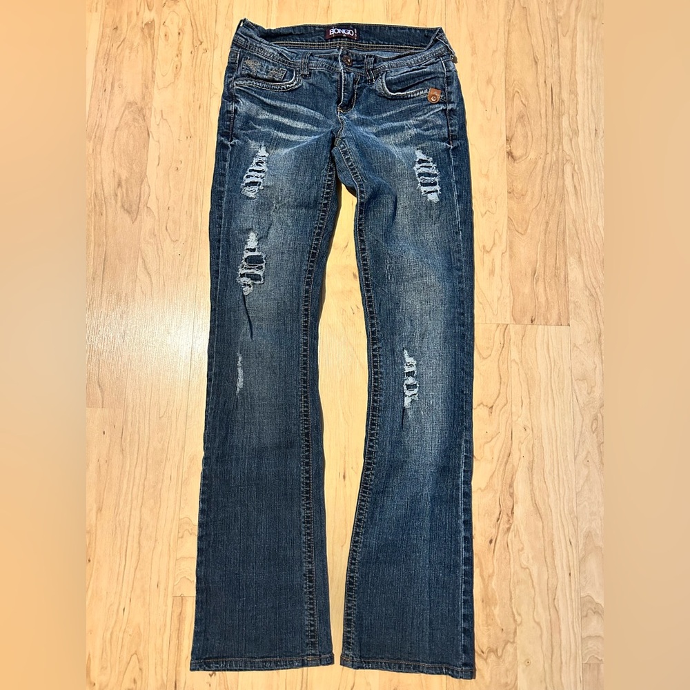 Bongo distressed blue Jeans size woman’s 3